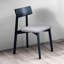 Ensemble de 2 chaises de salle à manger, chaises de cuisine en bois à dossier courbé