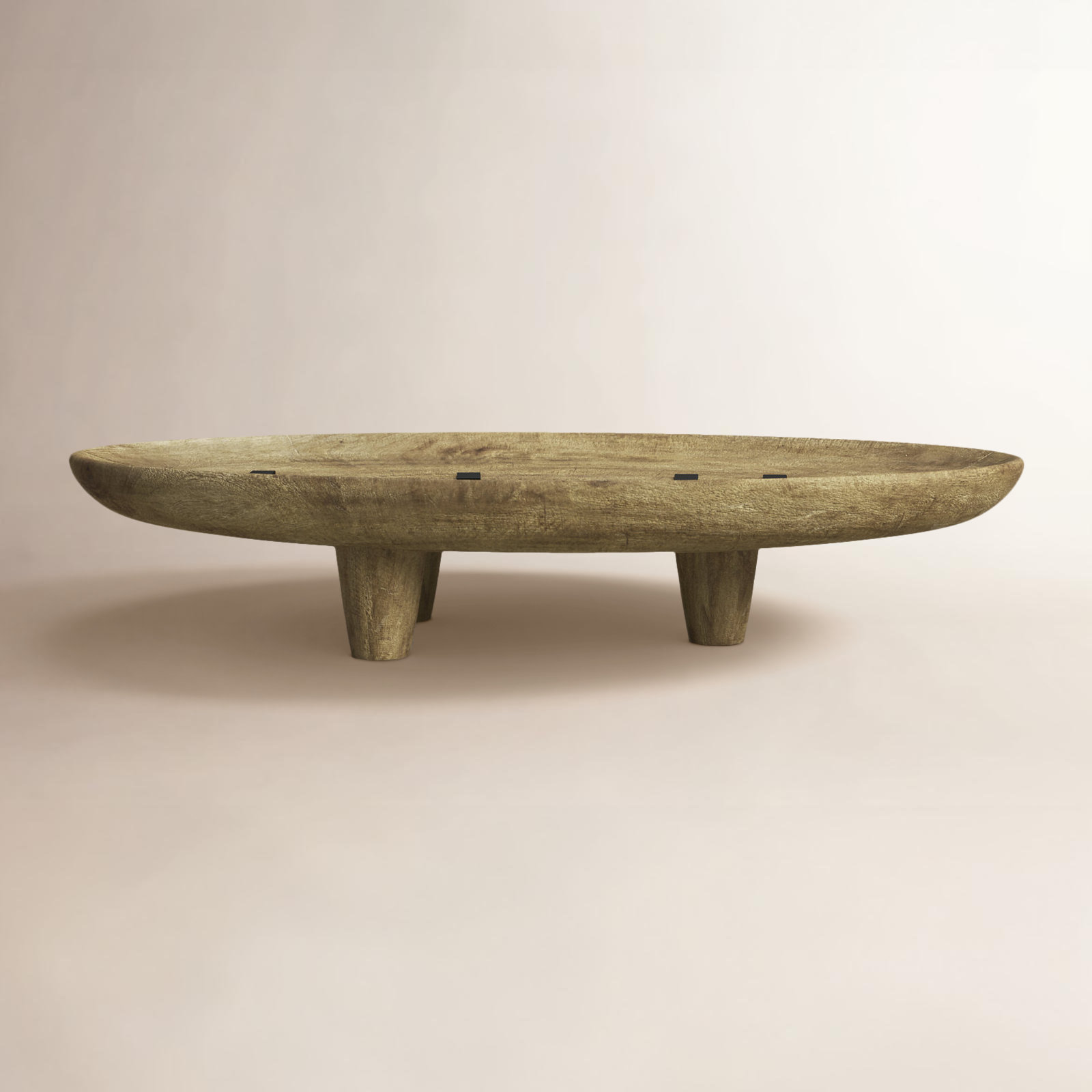 Duna Wood Footed Tray 1