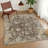 Machine Washable Indoor/Outdoor Chantille ACN2302 Global Rug-1940429193