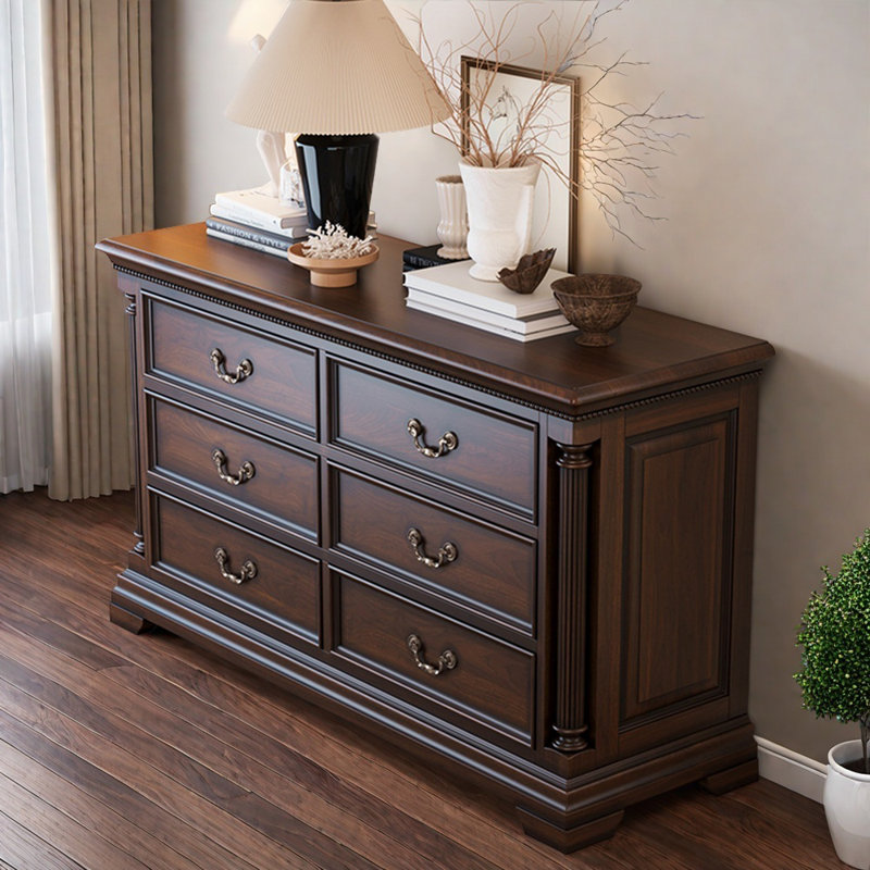Retro Simple Solid Wood Sideboard