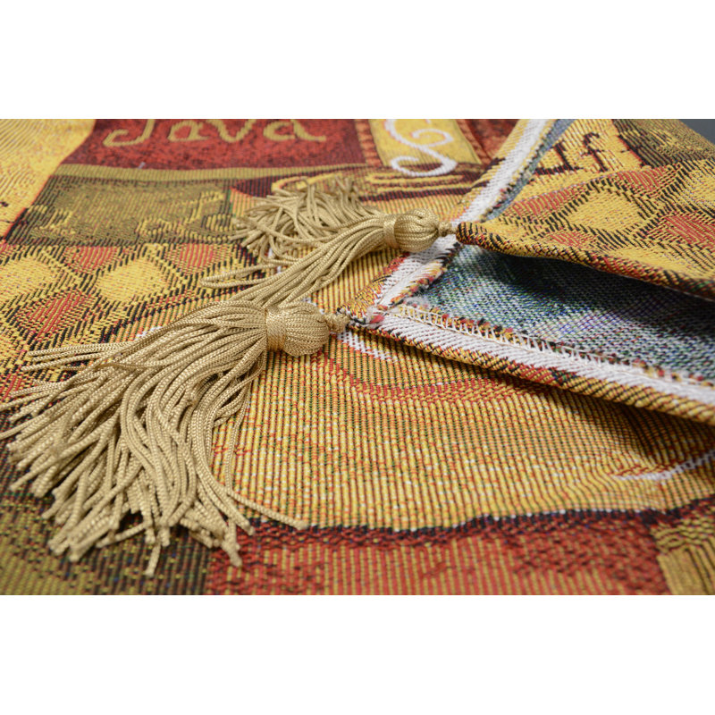 Augusta Smell of Coffee 3 Piece Woven Table Runner Set