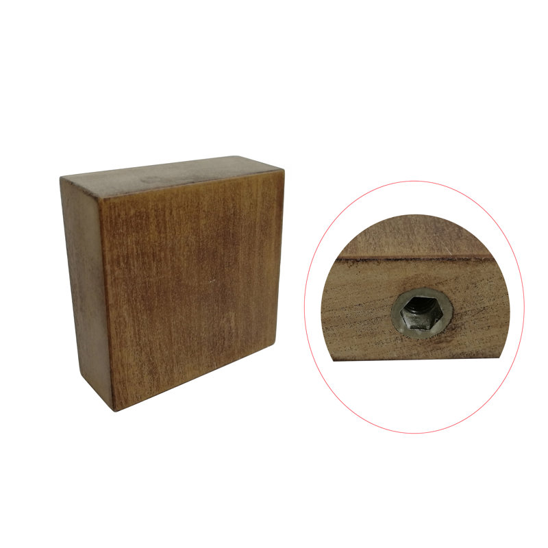 Tête de robinet à bière en bois Octagon