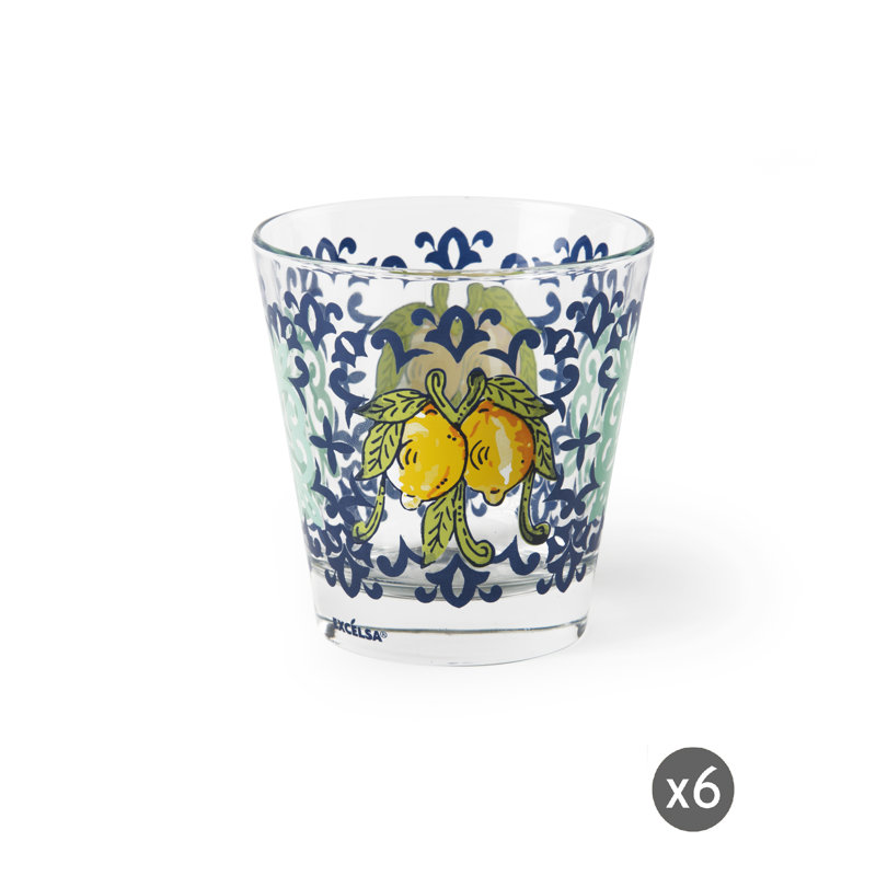 Amalfi 250ml Drinking Glass Set