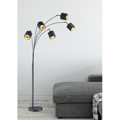 Lampe sur pied arquée 79 po Avenger
