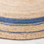 Tapis bleu / brun en jute tissé à la main Gassaway-547095096