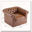 Fauteuil club pivotant Chesterfield-426017603