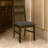 Polyester Blend Ladder Back Side Chair Dining Chair