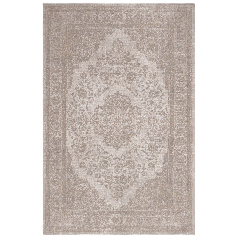 Tapis oriental en coton Spaulding, Rectangle 6 pi x 9 pi