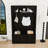 Wooden Hall Tree with Storage Bench, Cabinets, Hooks and Adjustable Shelving-1185797050