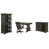 4 Pieces: Desk, Chair, Storage Cabinet, Bookcase