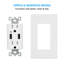 Prise USB 15A pour prise murale inviolable
