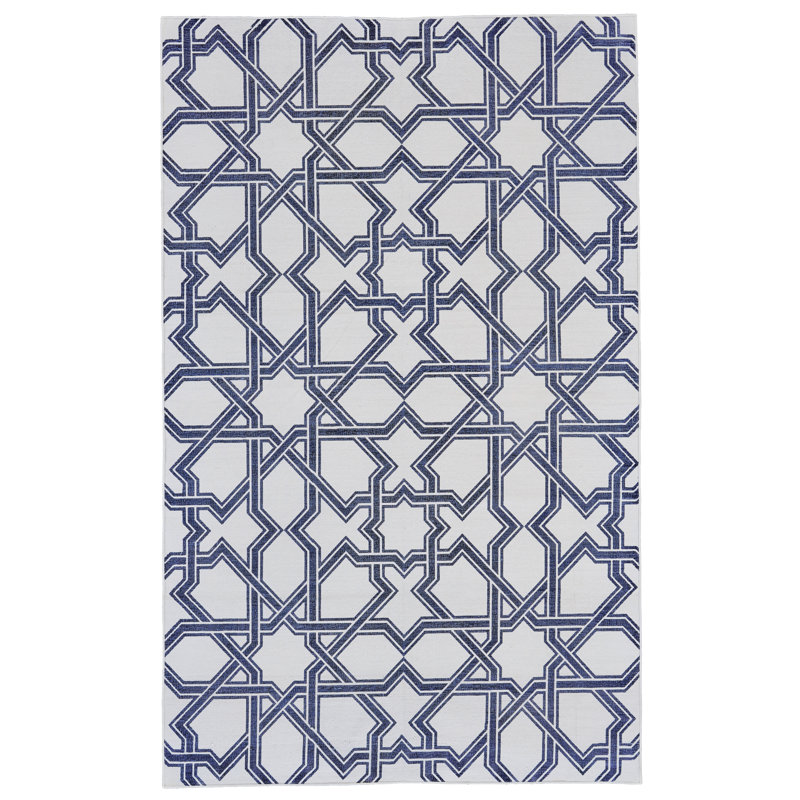 Paolucci Cotton Geometric Indoor Rug, Rectangle 3' x 5'