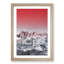 Cross in the Mountains in Abstract - Picture Frame Graphic Art Print-55682866-55682865