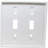 Thynne Landscape & Nature 2 - Gang Duplex Outlet Standard Combination Wall Plate