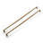 12 3/5'' Hole Pitch Simple and Versatile Spindle-Shaped Furniture Pull-Antique Brass-124322329-91833403