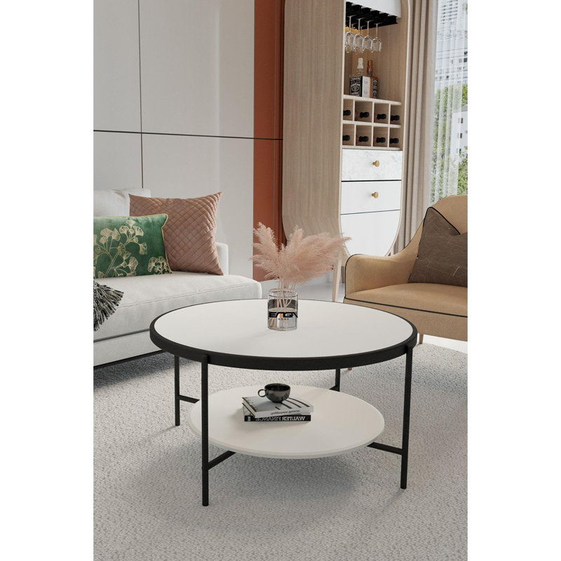 Glorias Coffee Table, White