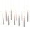 Kurt Adler Battery-Operated Floating Candles with String 10-Piece Ornament Set