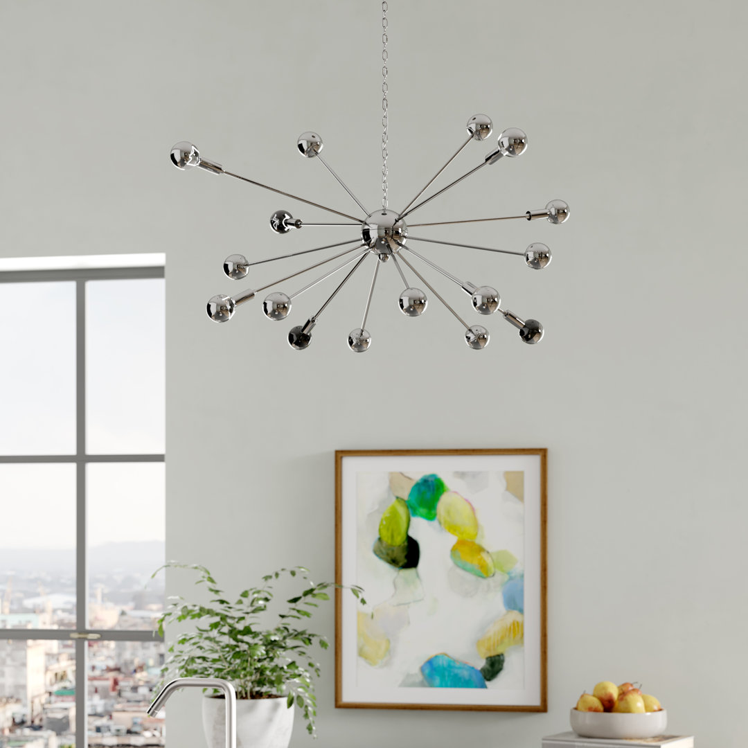 Stegner 8 - Light Sputnik Sphere Chandelier Orren Ellis