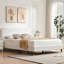 Wauseon Boucle Upholstered Platform Bed With Adjustable Headboard-458542876