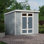 Remise en bois Highland (installation professionnelle disponible)