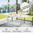 Londonshire Rectangular Metal Outdoor , 70.8'' in. W 35.4'' in. D-782727262