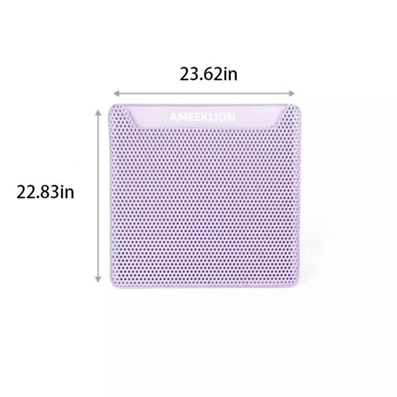 Tapis de litière en plastique, H 0,11 po x l 23,62 po x P 22,83 po