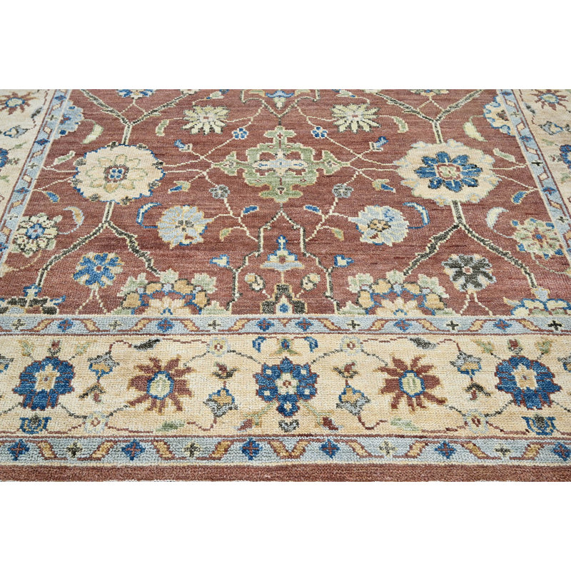 Tapis brun unique Melik, 10 pi x 14 pi