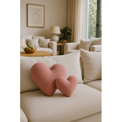 Premium Pink Cushion, 16.5 x 17.7 x 4.7 Inches | 100% Polyester with Silicon Filling | Machine Washable at 68°F | Soft & Comfortable Support for Chairs, Sofas, and Home Decor | Ideal for Living Room & Bedroom