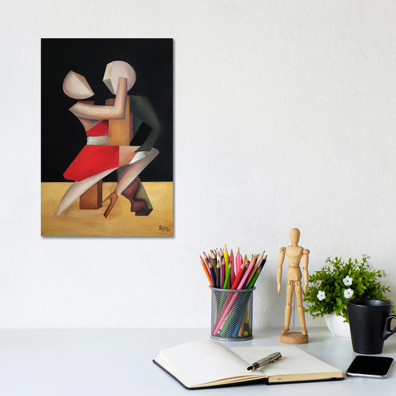 Dance by - Toile tendue, H 12 po x l 8 po x P 0,75 po