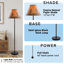 Lampe sur pied Lodge