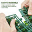 Panneaux de buis artificiels vert avec protection UV