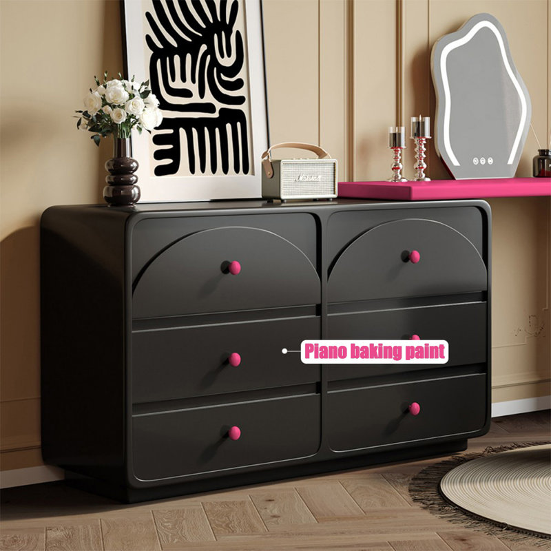 Makeup Vanity with Light mirror,6 drawers,1 chair