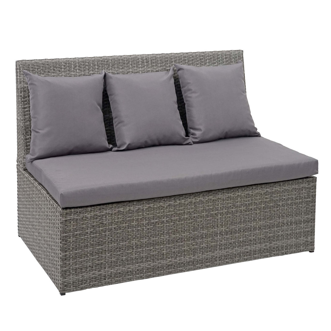 Gartensofa Jesmond mit Kissen