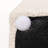 Square Upholstered Ottoman With Solid Wood Frame-89525814