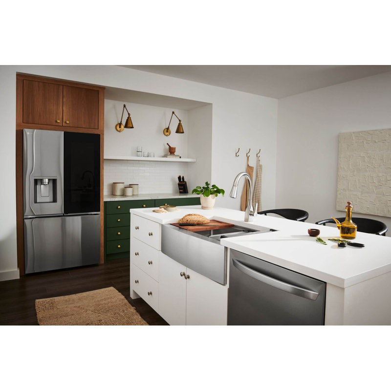 Verona Workstation Farmhouse Kitchen Sink