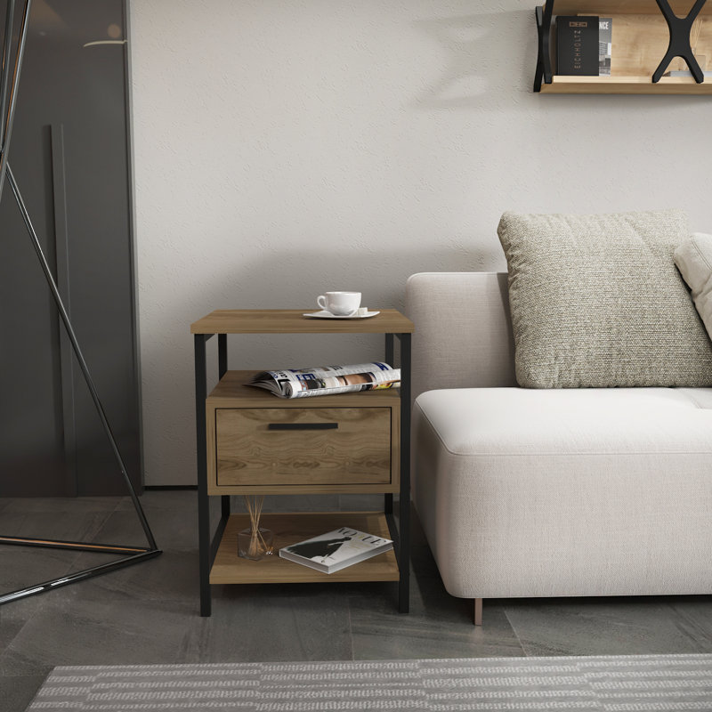 Aiyana Alba Modern Nightstand Bedside Table
