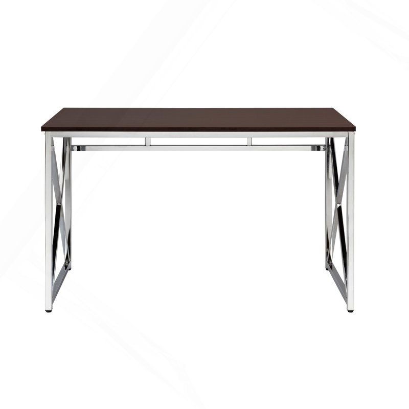 Bureau en MDF Madison / chrome Madison