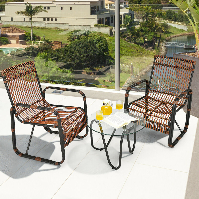 Botello 2 - Person Patio Conversation Set