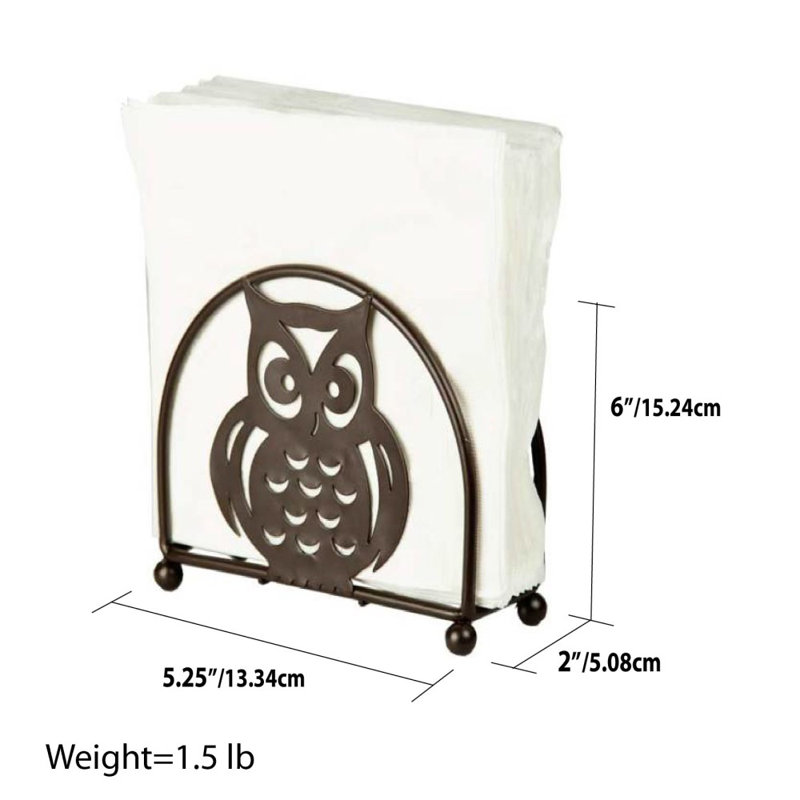 Porte-serviettes hibou
