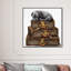 «Fashion and Glam Sleeping Pitbull», impression sur toile-51240486-51240495