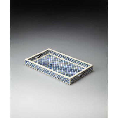 Meknes Bone Inlay Serving Tray