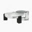 Table basse blanche avec table d'appoint blanche