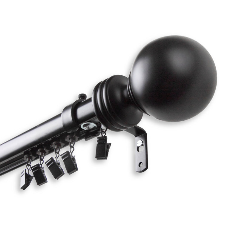 Barre transversale sans fil Sphere, 48" – 86", Brun