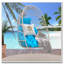 Balancelle pliable en rotin PE, bleu-1641359656-1641359657
