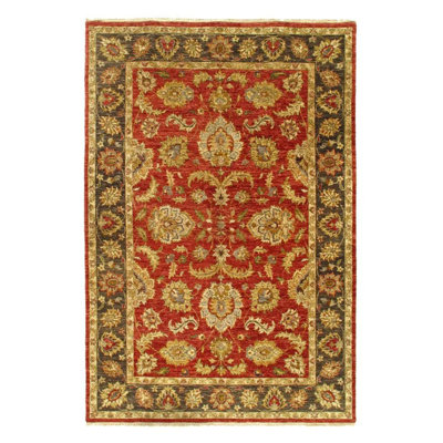 Isabelline rouille fin Agra Design 6 pi x 9 pi