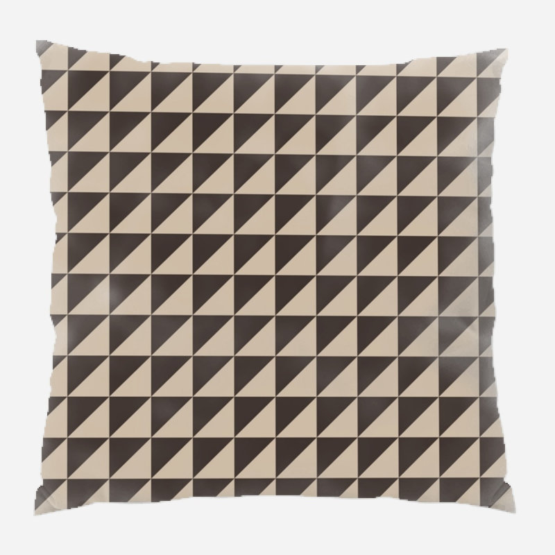 Coussin décoratif à motif, Intérieur