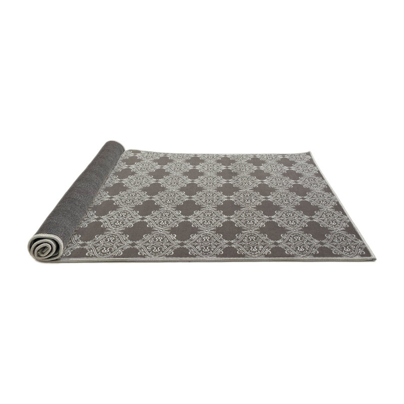 Tapis gris zone contemporaine, Rond 4 pi