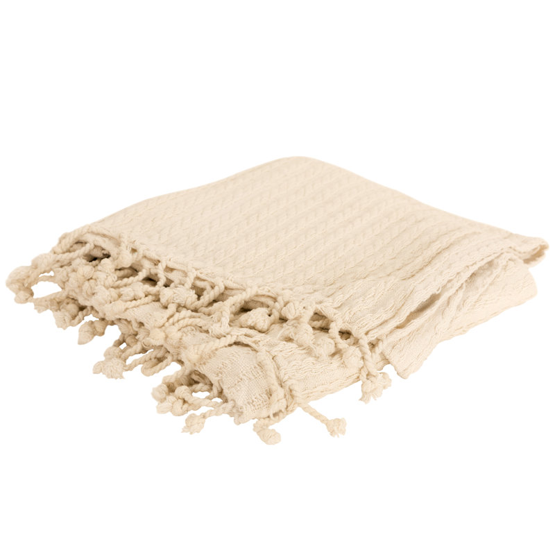 Throw Blanket, Ivory