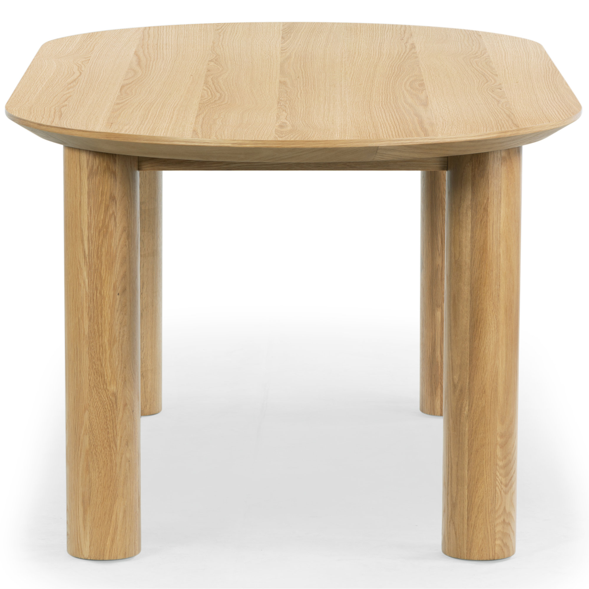 Sofiette Wood Oval Dining Table, Natural