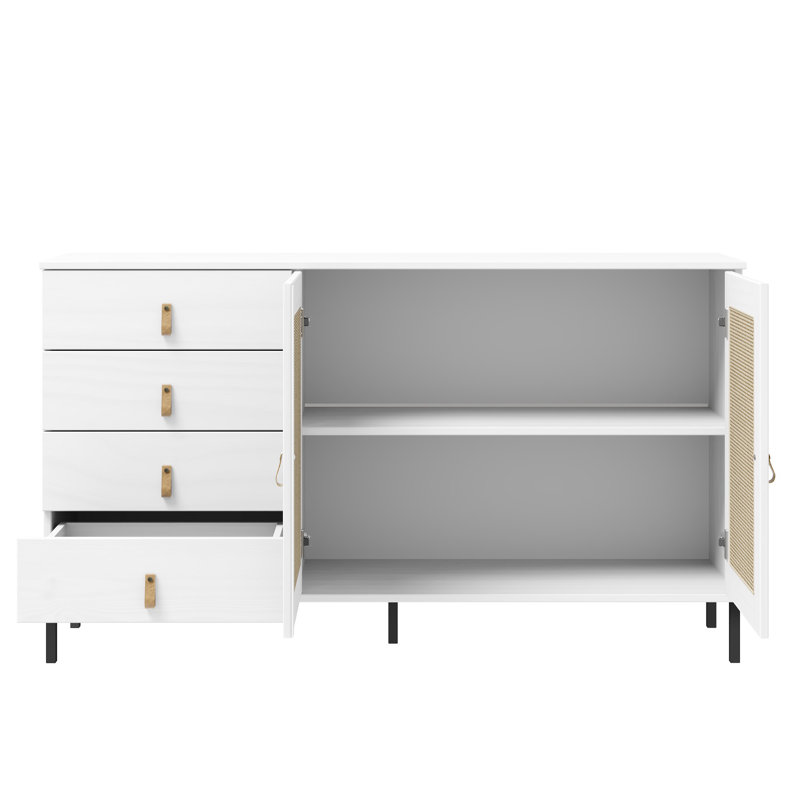 Stockham 140cm Sideboard, White